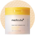 Medicube Kojic Acid Turmeric Toner Pads for Troubled Skin, 70 Pads
