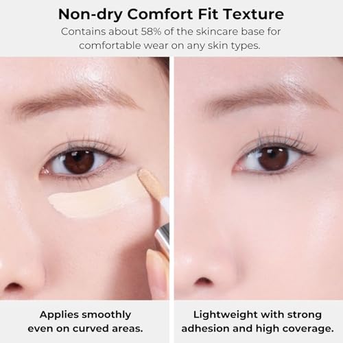 ABOUT TONE Skin Layer Liquid Concealer - 24Hr Long-Lasting Coverage