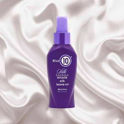 It's a 10 Haircare Silk Express Miracle Leave-In Product, 4 Fl Oz