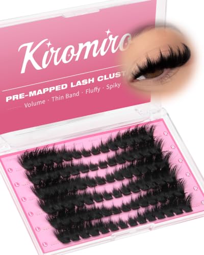 Kiromiro Volume Lash Clusters 10-20mm Pre-Mapped Cat Eye