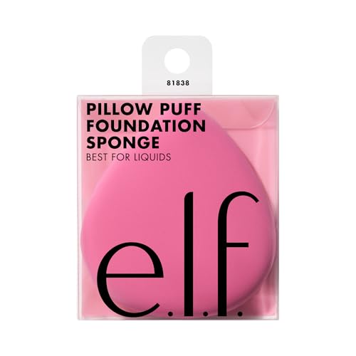 e.l.f. Pillow Puff Foundation Sponge - Ultra-Soft Foam