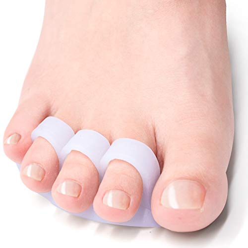 Welnove Hammer Toe Pads - 4 Pcs Gel Toe Support Cushions