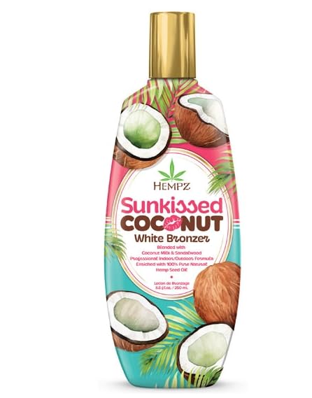 Hempz Sunkissed Coconut White Bronzer 8.5oz