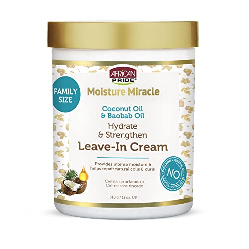 African Pride Moisture Miracle Leave-In Cream 18oz