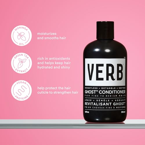 VERB Ghost Shampoo & Conditioner Duo - Moringa Oil Infused, Vegan
