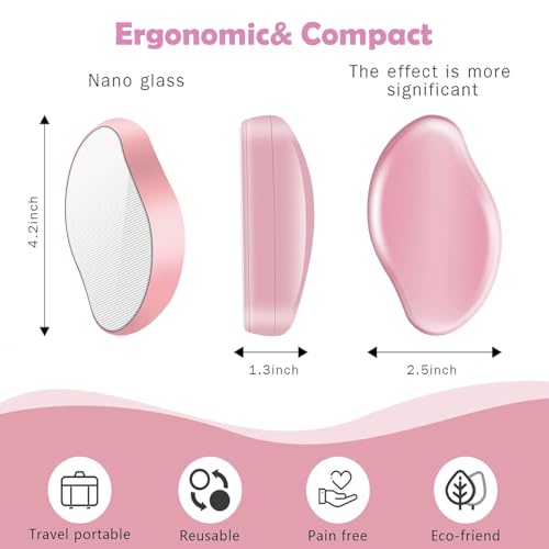 Crystal Hair Eraser - 2PCS Painless Hair Removal Tool for All Skin Types