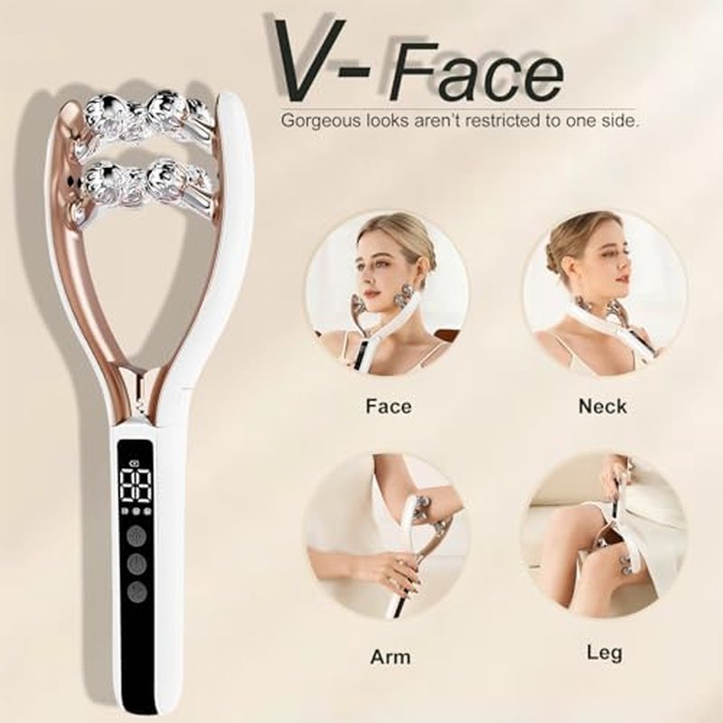 3D Facial Massager with Heat, Light & Vibration - Face Lift Tool