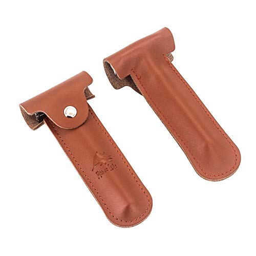 Genuine Leather Double Edge Safety Razor Case