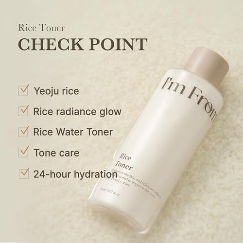 I'm From Rice Toner - Hydrating Korean Milky Glow Facial Toner (5.07 fl oz)