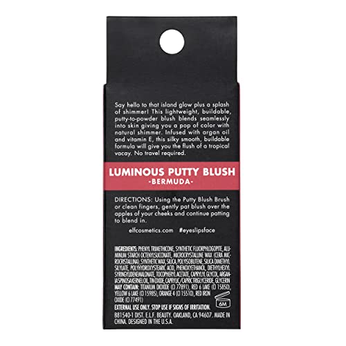 e.l.f. Luminous Putty Blush – Bermuda Shimmer