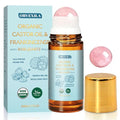 Frankincense Castor Oil Roll-On with Rose Quartz - 1.7oz