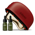 ZDEER Electric Gua Sha Facial Care Set ? Heated Brass Face & Neck Massager with Red Light Therapy & Soothing Vibration, Includes 2 ¡¿ 10ml Massage Oils for Face & Body Care