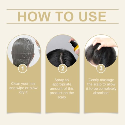 Rosemary Hair Growth Spray for Thicker, Healthier Hair – 1 Pcs HuaQing