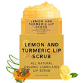 Turmeric Lemon Lip Scrub - Natural Sugar Exfoliator 50g
