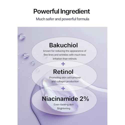 HEIMISH RX Retinol Bakuchiol Hydrogel Eye Patch - Anti Aging Under Eye Patches, Hydrating Formula with Retinol, 2% Niacinamide for Dark Circles, Puffiness & Wrinkles, Korean Skincare, 1.4g/60ea