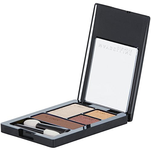 Maybelline Expert Wear Eyeshadow Quads, Designer Chocolates, 0.17 oz