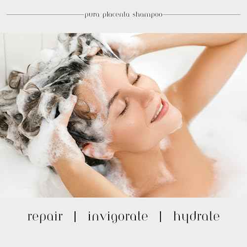 Cabellina Pura Placenta Reconstructor Shampoo with Proteins, Keratin Amino Acids & Natural Oils - 32 fl oz - 1 Count