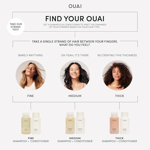 OUAI Hair Masque & Curl Crème Duo - Hydrating Hair Care Set
