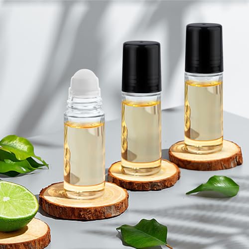 30ml Roll-On Bottles - 12 Pack Essential Oil Glass Bottles
