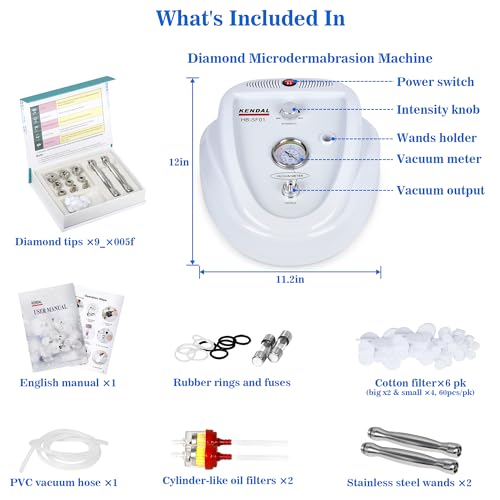 Kendal Diamond Microdermabrasion Machine | Professional Skin Resurfacing