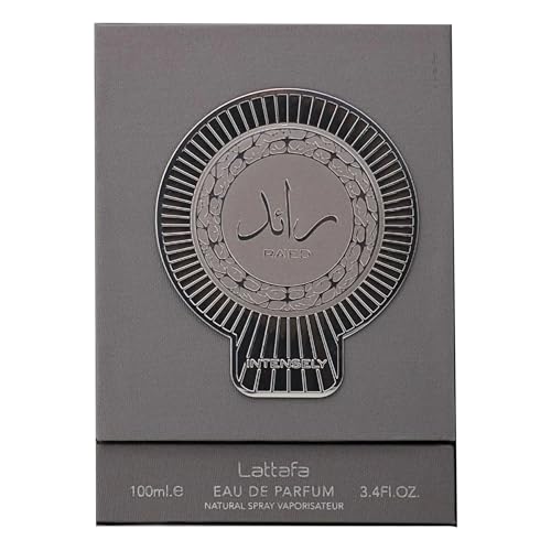 Lattafa Ra'ed Intensely Unisex Eau de Parfum 3.4oz Citrus Woody Amber Fragrance