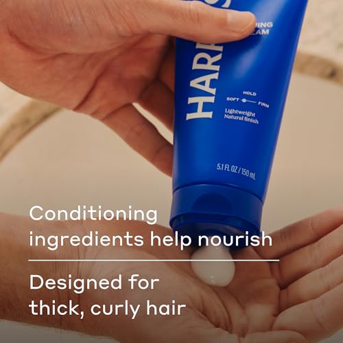 Harry's Taming Hair Cream for Men with Soft Hold and Natural Finish - 5.1 fl oz - PACKAGING MAY VARY (Pack of 2)