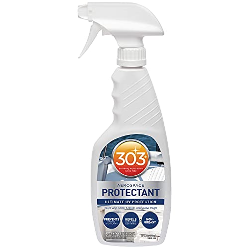 303 Products Marine Aerospace Protectant – UV Protection – Repels Dust, Dirt, & Staining – Smooth Matte Finish – Restores Like-New Appearance – 16 Fl. Oz. (30340CSR)