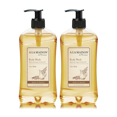 A LA MAISON Oat Milk Body Wash 25.36 Fl Oz, 2 Pack