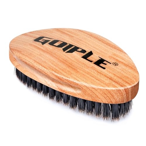 360 Curved Wave Brush for Men - Boar Bristle Hair Styler