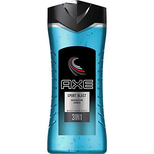 AXE, Body Wash Men, Sport Blast 3in1-13.5 fl Pack of 3