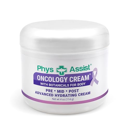 PhysAssist - Comfort kit for Chemo & Radio Patient The Gift of Love, Faith & Support. Standard Size 2-4 oz face and body cream plus lip balm & aromatheraphy inhaler. (STANDARD SIZE 4 OZ)
