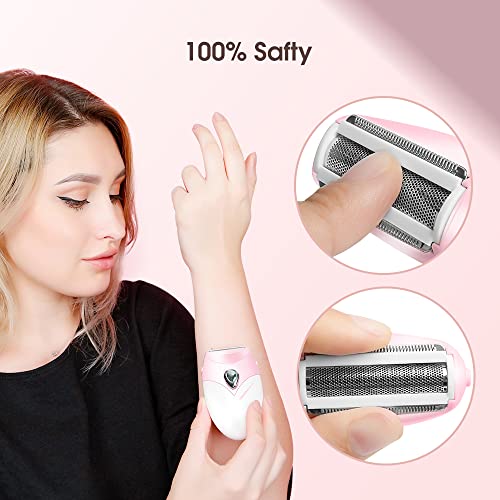 Women Electric Shaver Painless Bikini Trimmer - Pink / 1 Pack