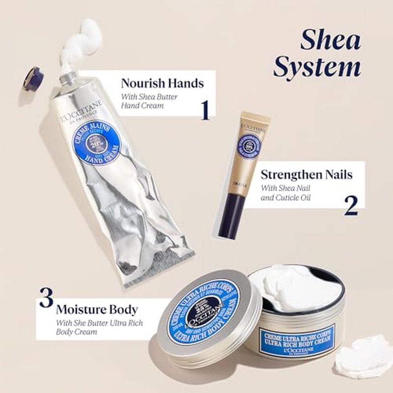 L'OCCITANE 20% Organic Shea Butter Hand Cream - Nourishing & Fast-Absorbing