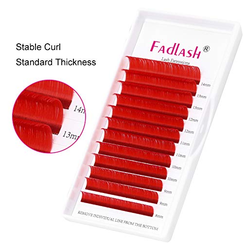 Easy Fan Volume Lash Extensions D Curl Mixed Tray 0.07mm 8-14mm