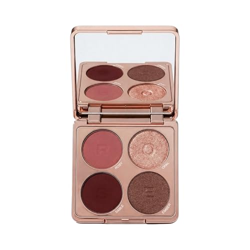 Absolute New York Bouncy Eyeshadow Quad in Rose