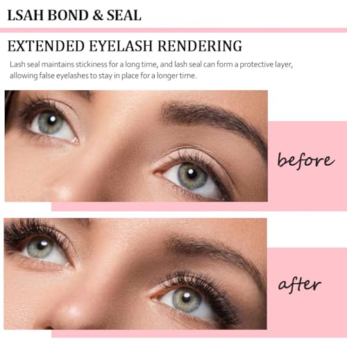 Lash Bond and Seal Kit - Waterproof Cluster Lash Glue 72h Hold