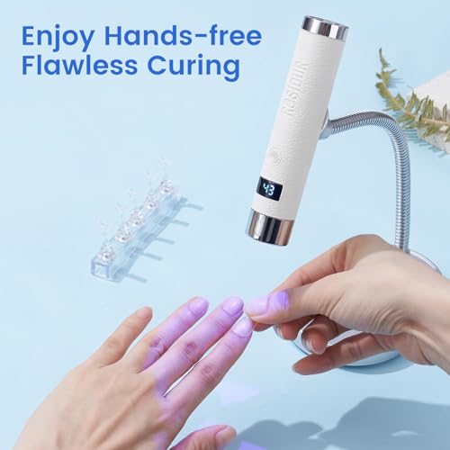 UV Nail Lamp with Auto Sensor | Rechargeable Gel Curing Light