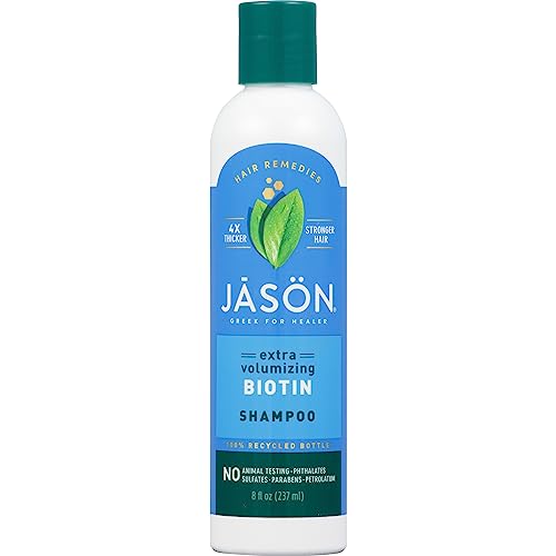 Jason Thin-to-Thick Extra Volume Shampoo, 8 oz. (Packaging May Vary)