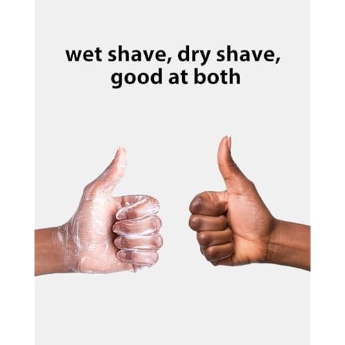 3-Pack Replacement Blades for Bald Men's Electric Head Shaver - Easy to Install & Clean, Durable Stainless-Steel Blades - Wet & Dry, Close & Bump-Free Shave for Head, Face & Body