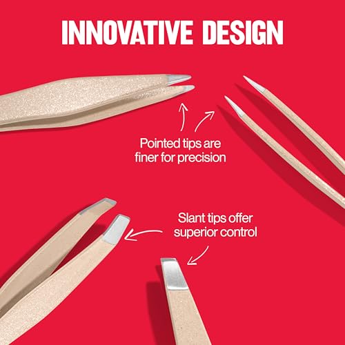 Revlon Mini Tweezer Set with Slant & Point Tips