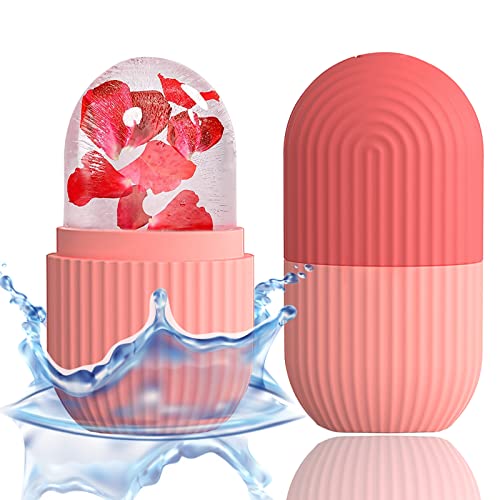 Ice Cube Roller Massager for Face - Reduce Puffiness & Migraine