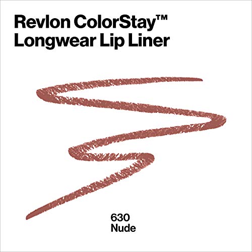 Revlon Lip Liner, Colorstay Face Makeup with Built-in-Sharpener, Longwear Rich Lip Colors, Smooth Application, 680 Blush'