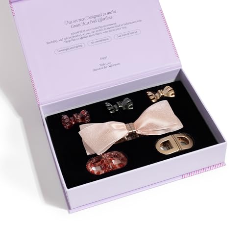 DAFNI KLIX Magnetic Hair Clips Gift Set – No-Pull Styling