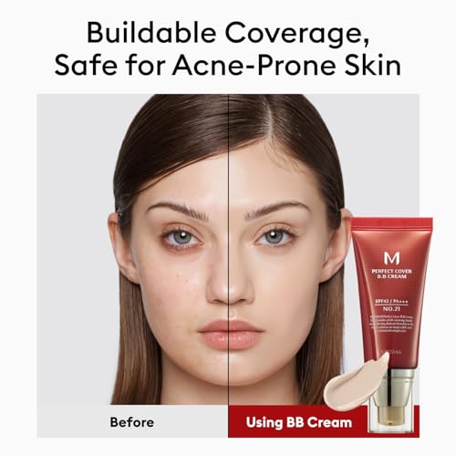 MISSHA M Perfect Cover BB Cream No.21 & BB Boomer Kit - SPF 42