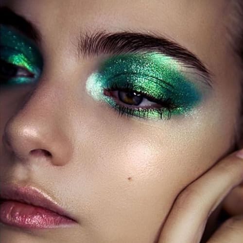 Green Duochrome Liquid Metallic Eyeshadow - High Pigment