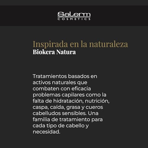 Salerm Biokera Natura Moisturising Shampoo, 36 Ounce / 1000 ml