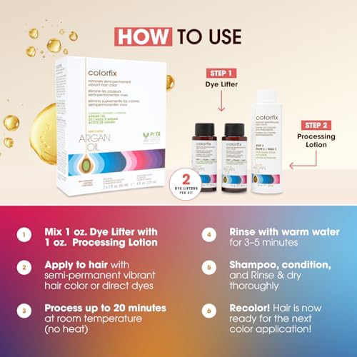 One 'N Only Colorfix Semi-Permanent Hair Color Remover Kit 1 Count