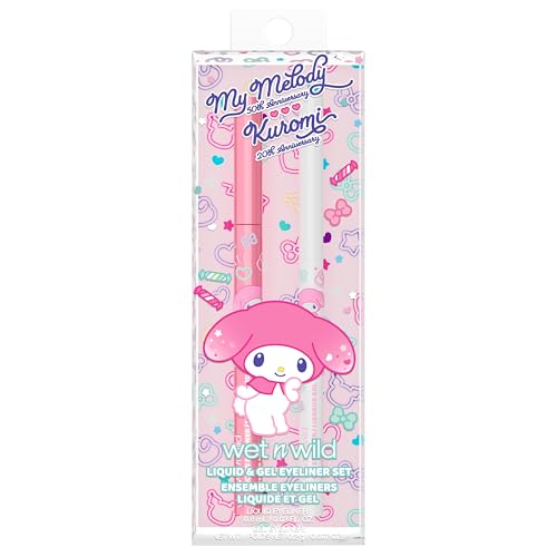 wet n wild My Melody & Kuromi Liquid and Gel Eyeliner Set