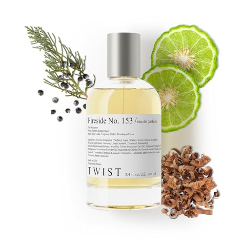 HOUSE OF TWIST Fireside No. 153 Inspired by B. Hero Long Lasting Perfume for Men 3.4 Fl Oz