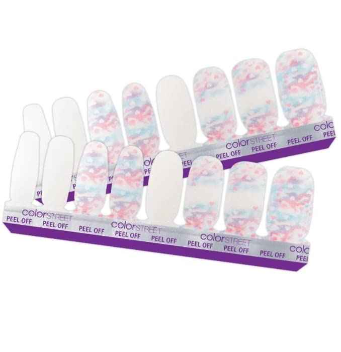 Color Street Petite Cherie (Petite) Nail Strips (FDS557), 20.0 grams, 16.0 Count, (Pack of 1)